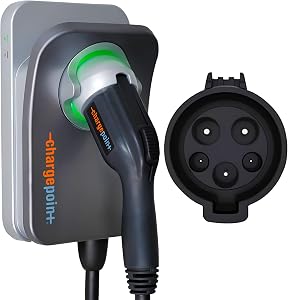 ChargePoint HomeFlex Level 2 EV Charger J1772 - Fast Smart Battery Power Charging at Home 