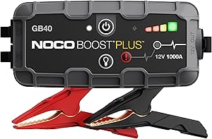 NOCO Boost GB40: 1000A UltraSafe Jump Starter – 12V Lithium Battery Booster Pack, Portable