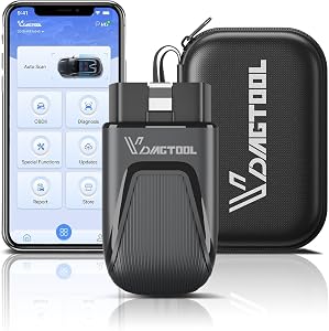 OBD2 Scanner Bluetooth, Vdiagtool D100 Bidirectional Scan Tool Wireless - Full System Diag